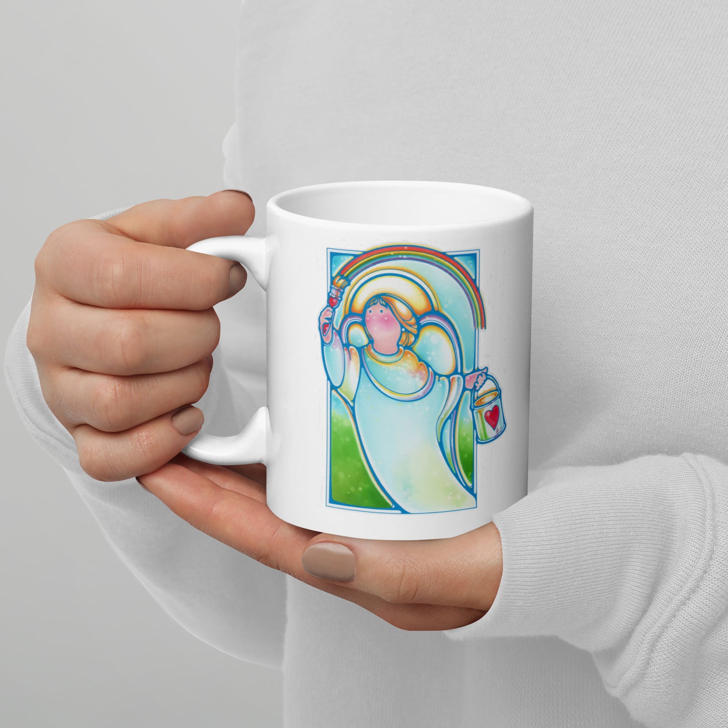 Angel Rainbow mug